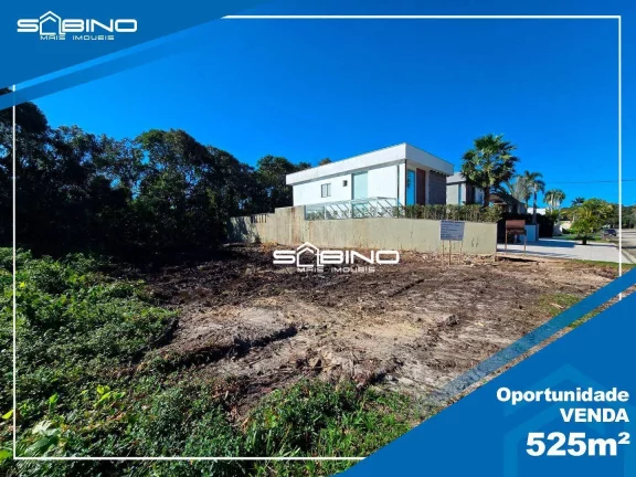 Excelente Terreno à venda, com 525m² de área total, na Riviera de São Lourenço Bertioga S/P