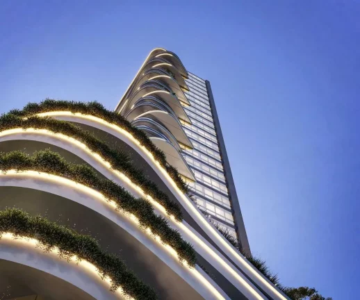 Imagem Apartamento em construção com 3 suítes e 3 vagas de garagem - Bairro Fazenda em Itajaí/SC
