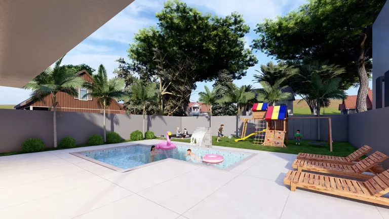 Imagem Residencial Treviso: casa em condomínio com área de lazer