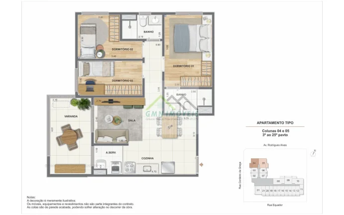 Imagem Farol da Guanabara - Apartamento 1 quarto, Porto Maravilha,RJ