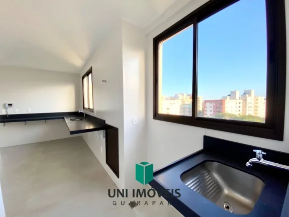 Imagem Exclusividade! Luxuoso Apartamento a venda na Praia de Bacutia com Varanda Gourmet e Hidro Spa!