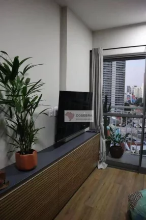 Imagem Apartamento com 1 dormitório para alugar, 27 m² por R$ 5.000,00/mês - Vila Olímpia - São Paulo/SP