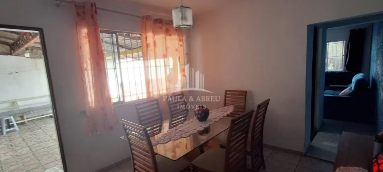 Imagem Sobrado 262m² com Salão Comercial Grande, uma casa com 6 Cômodos e outra com 2 Cômodos, 2 Vagas no Jardim São Gabriel, Mauá-SP