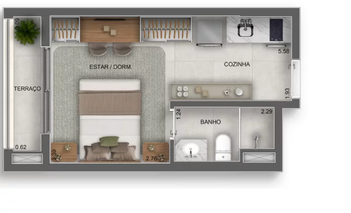 Imagem APARTAMENTO RESIDENCIAL em São Paulo - SP, Butantã