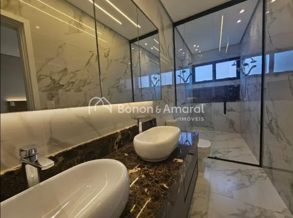 Imagem Imóvel de alto padrão à venda no Condomínio Jequitibá, em Valinhos. Esta casa térrea é super ...