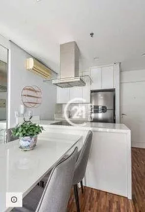 Imagem Apartamento com 1 dormitório à venda, 43 m² por R$ 900.000,00 - Itaim Bibi - São Paulo/SP