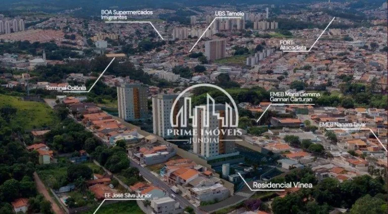 Imagem Apartamento com 2 dormitórios à venda, 49 m² por R$ 340.000,00 - Parque Carolina - Jundiaí/SP