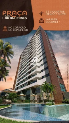 Imagem Apartamentos de 2 e 3 quartos com área de lazer completa – Espinheiro, Recife