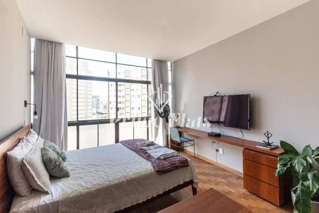 Imagem Apartamento disponível para locação no Edifício Copan, com 27m² e 1 dormitório