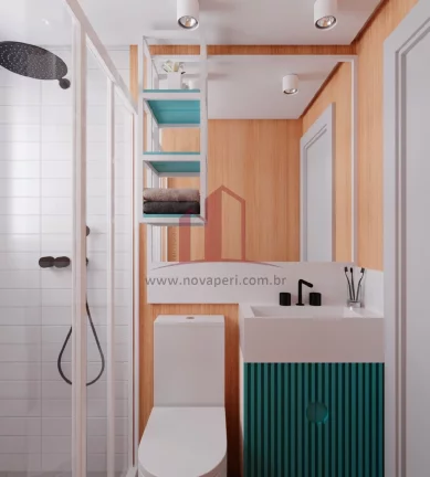 Imagem Apartamento à venda em Franco da Rocha-SP, Portal das Alamedas: 2 quartos, 2 suítes, 1 sala, 1 vaga, 62m². Venha conferir!