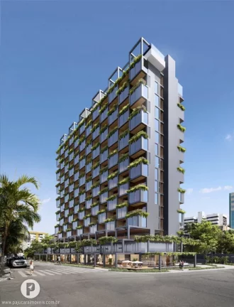 Imagem Studio [35m²] ÷ 30 meses, 250 metros do Mar, Ponta Verde