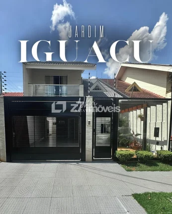 Conforto e Espaço para a Família | Sobrado com 4 Quartos e Área Gourmet no Jardim Iguaçu - Maringá-PR