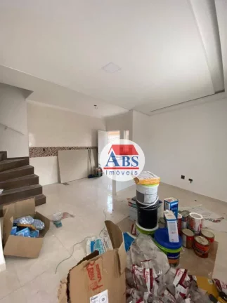 Imagem Sobrado com 2 dormitórios à venda por R$ 260.000,00 - Ribeirópolis - Praia Grande/SP