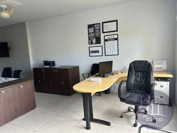 Imagem Sala mobiliada com 48 m² para aluguel por R$ 4.500,00 - Alphaville/SP