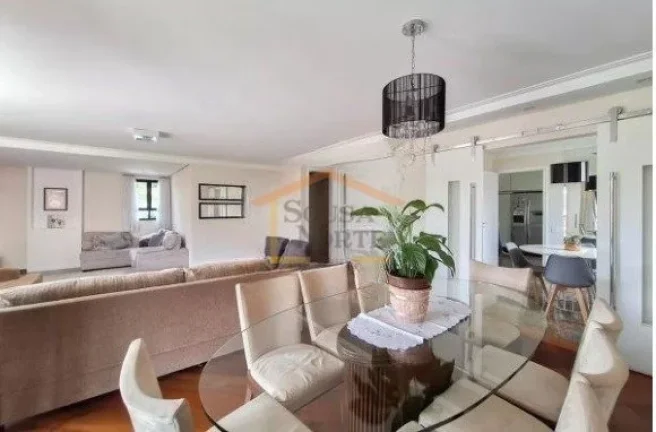 Imagem Apartamento 4 dormitórios, sendo 3 suítes, 1 delas master com closet, sala 3 ambientes, sacada gou...