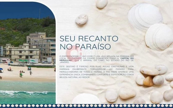 Imagem Lançamento Mio Mare - flats - Prainha - Arraial do Cabo