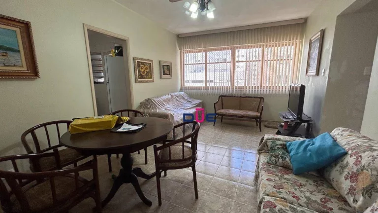 Imagem Apartamento com 2 dormitórios à venda, 100 m² por R$ 580.000 - Gonzaga - Santos/SP