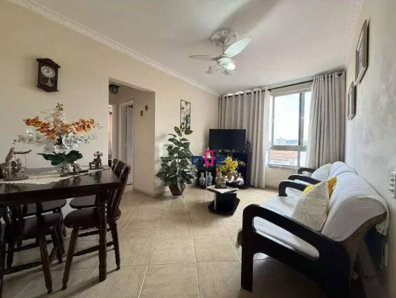 Imagem Apartamento com 2 dormitórios à venda, 72 m² por R$ 459.000,00 - Embaré - Santos/SP