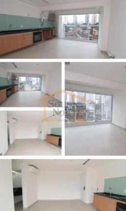 Imagem Apartamento 50m², 2 dormitórios, cozinha planejada com forno e armários, sala 2 ambientes, varand...
