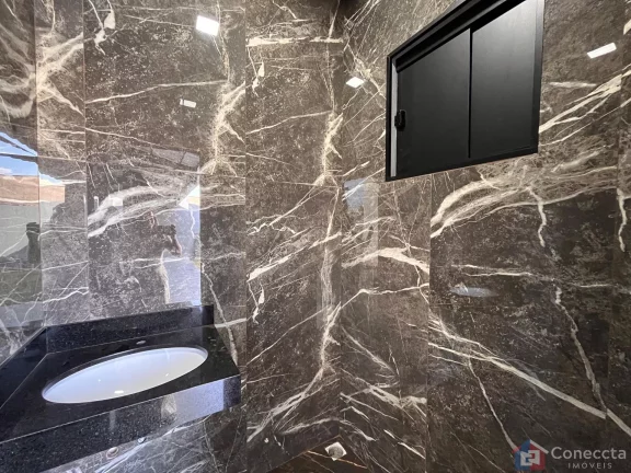 Imagem Casa à Venda no Residencial Gramado em Patos de Minas – 3 Quartos + Área Gourmet – 750 mil