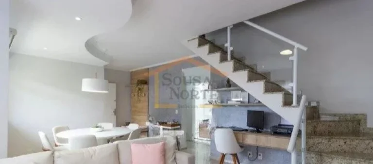 Imagem Casa em condomínio fechado, 3 dormitórios, sendo 1 suíte, 2 banheiros, bem arejado e iluminado, a...