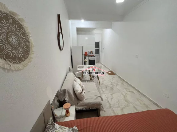 Imagem Kitnet à venda, 30 m² por R$ 215.000,00 - Aviação - Praia Grande/SP