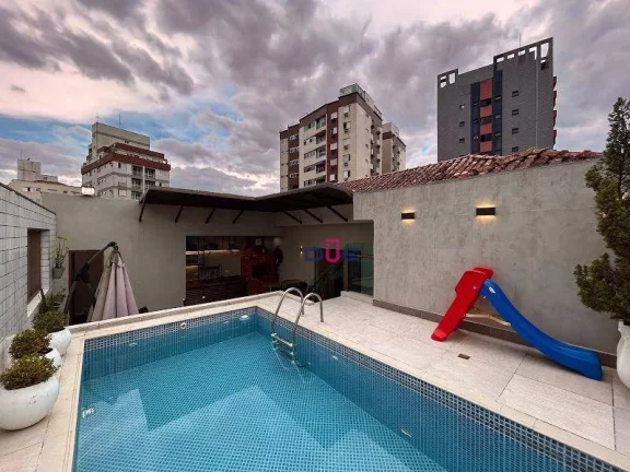 Imagem Casa com 3 dormitórios à venda, 170 m² por R$ 1.700.000,00 - Embaré - Santos/SP