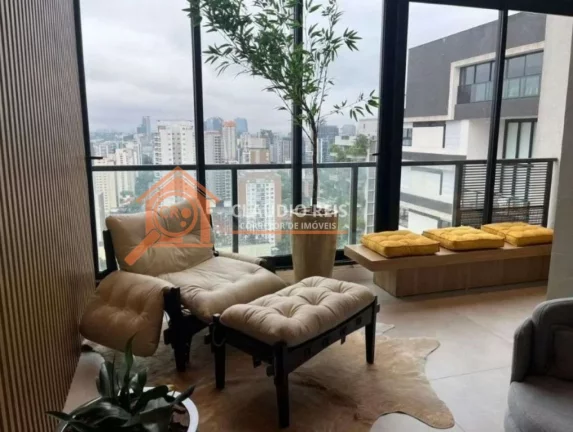 Imagem Cobertura com 3 Quartos para venda ou aluguel, 215m² - Vila Olímpia