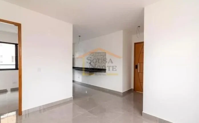 Imagem Cobertura com 58m² + 18m², 3 dormitórios, sala, cozinha, banheiro, área de serviço e 1 vaga de ...
