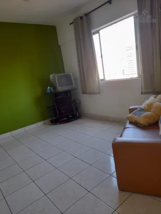 Imagem Apartamento situado na Tupi, 1 quarto com varanda, 300m da Praia!