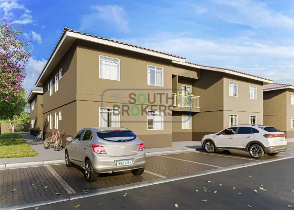 Lançamento em S. J. dos Pinhais - Apartamentos 2 dormitórios - Res. Safira