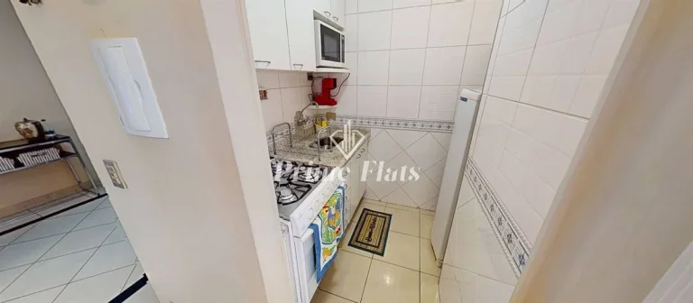 Imagem Apartamento disponível para venda no Saint Paul Residence Service no Jardim Paulista, com 42m², 1 dormitório e 2 vagas de garagem