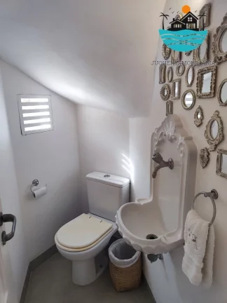Imagem Casa em Condomínio pé na areia para Aluguel de Temporada em Juquehy com ,4 suítes, 1 térrea. - Acomodação 8 pessoas | Juquehy Imobiliária