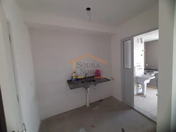 Imagem Apartamento com 56 m², 2 dormitórios, sendo 1 suíte com ventilação natural, sala integrada à v...