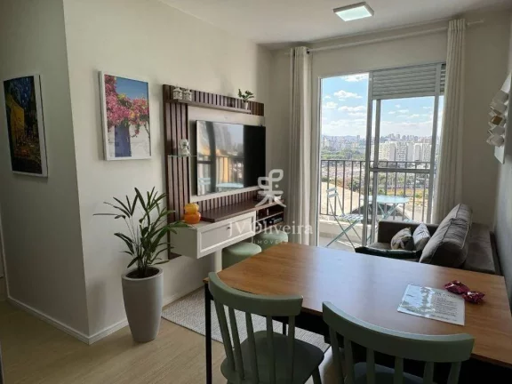 Imagem Apartamento Porteira Fechada com 2 dormitórios à venda, 37 m² por R$ 550.000 - Barra Funda - São Paulo/SP