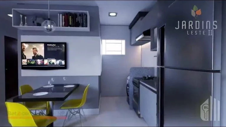Imagem Apartamento em construção, 3 dormitórios à venda, por R$ 240.000,00 - Cond. JARDINS LESTE II - Vale Quem Tem - Teresina/PI, próximo à Faculdade FAET
