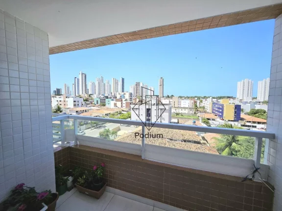 Imagem Apartamento com móveis projetados e excelente localização no Altiplano Cabo Branco- AP2650.