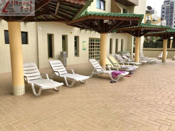 Imagem Imperdível apartamento à venda em Praia Grande-SP, bairro Tupi! 1 quarto, 1 sala, 1 banheiro, 1 vaga de garagem, 55m² de área.