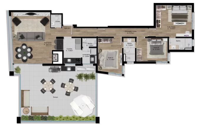Imagem Apartamento à venda no bairro Rio Branco - Porto Alegre/RS