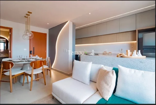 Imagem Lake House Residence - Apartamento Alto Padrão, Parque Amazonia, vista livre, andar alto, 3 Suítes