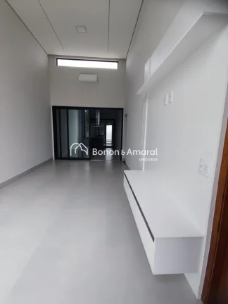 Imagem Casa tÃ©rrea em condomÃ­nio em PaulÃ­nia, com 140mÂ² de construÃ§Ã£o.
SÃ£o 3 dormitÃ³rios, todos suÃ...