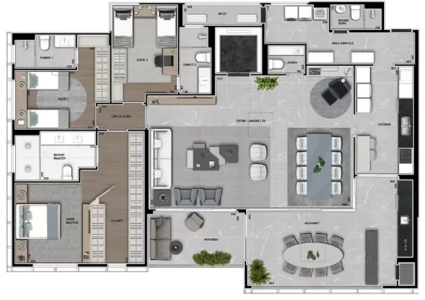 Imagem Signature Plaenge - Apartamento à venda no bairro Ecoville - Curitiba/PR