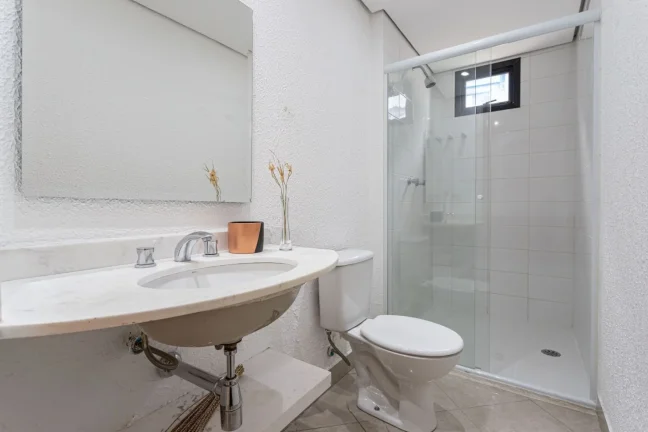 Imagem Apartamento 30M², 1Q, 1 Banheiro, 1 Vaga, Piscina, Academia, Churrasqueira, Salão de Festas.