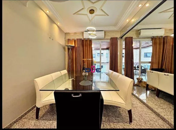 Imagem Apartamento com 3 dormitórios à venda, 118 m² por R$ 1.620.000 - Boqueirão - Santos/SP