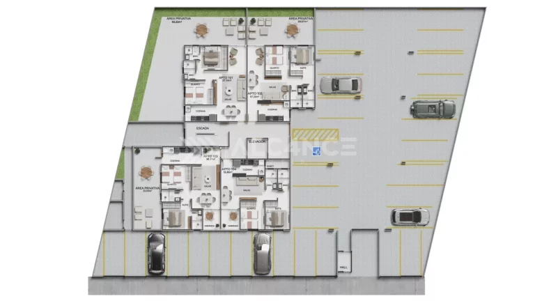 Imagem Apto - 2 Quartos - 1 Suíte - 58,27 m² - Jardim Cidade Universitária, João Pessoa/PB