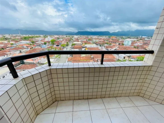 Imagem Apartamento 2 dormitórios com sacada vista mar em Praia Grande