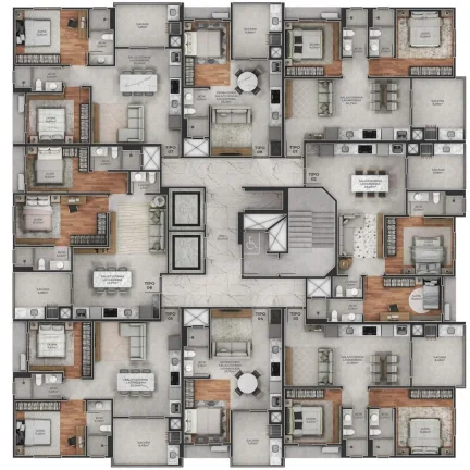 Imagem Apartamento na quadra mar no bairro Meia Praia em Navegantes com 1 suíte mais 1 dormitório a venda com Adriano Carpes Imóveis