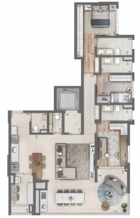 Imagem Apartamento com 3 Quartos à Venda, 206 m² em Perdizes - São Paulo