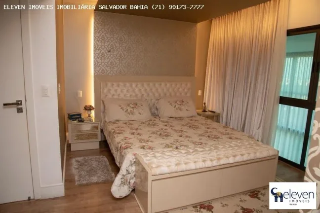 Imagem Apartamento para Venda em Salvador, Horto, 4 dormitórios, 4 suítes, 6 banheiros, 4 vagas
