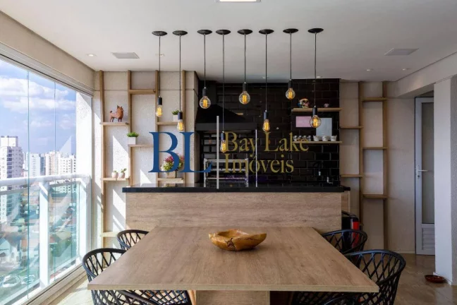 Imagem Lindo Verum Mooca 133m Andar Alto - Varanda Gourmet e Depósito na Garagem!!